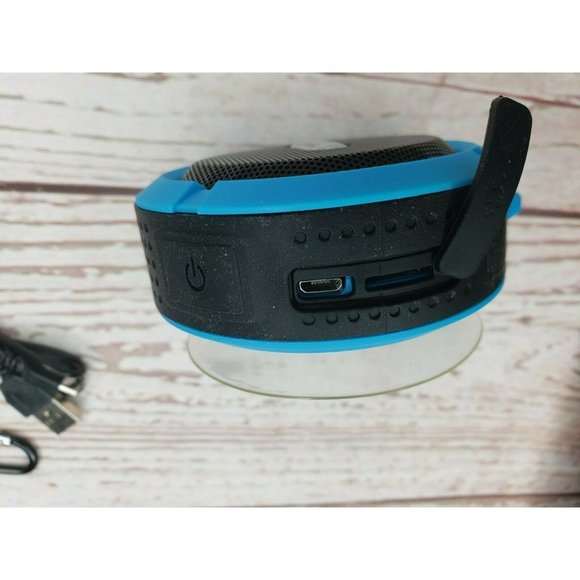 Blue Wireless Bluetooth Speaker Outdoor Sports Portable Small Stereo Waterproof - Picture 5 of 12